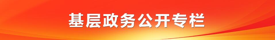 基層政務(wù)公開專欄